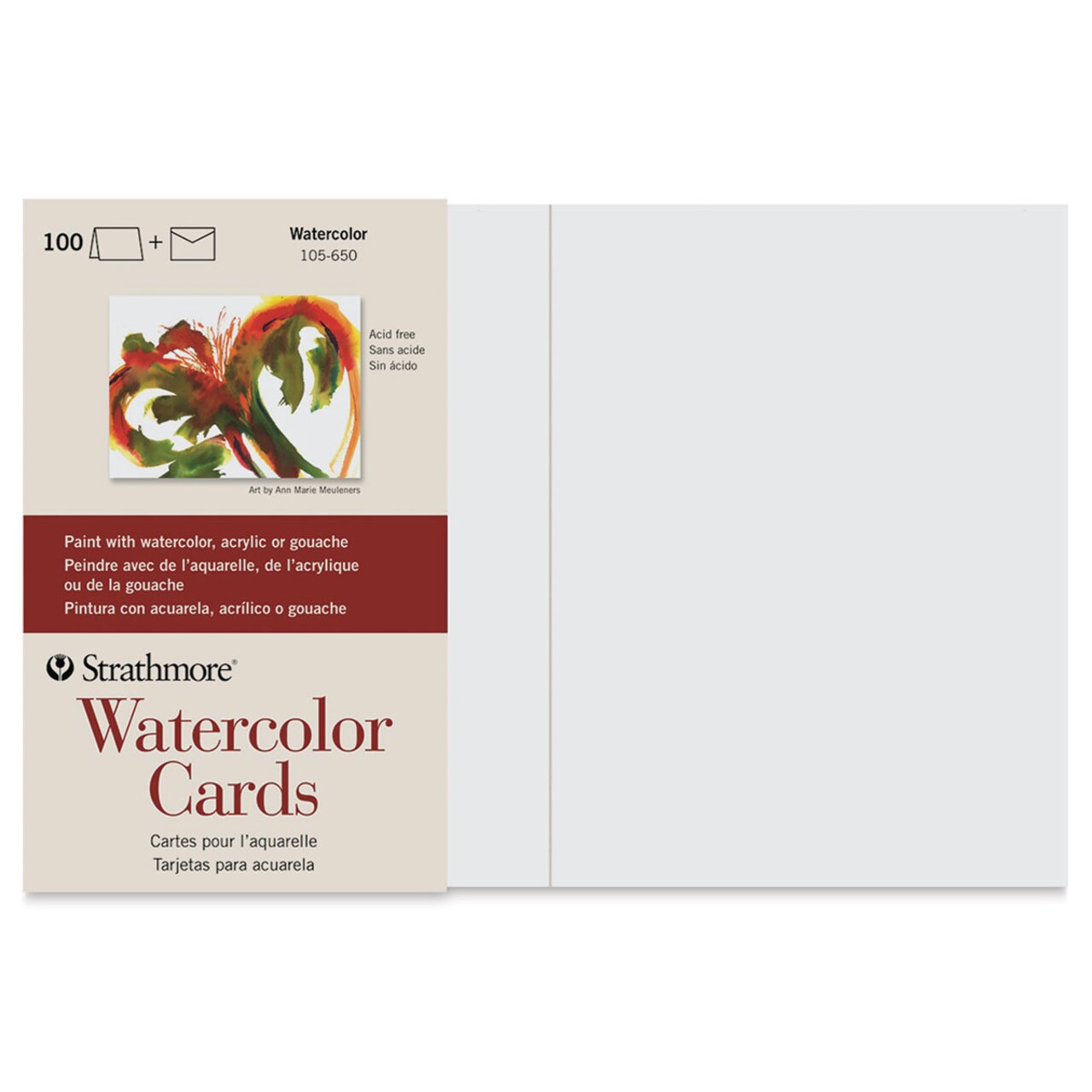 Strathmore Watercolor Cards And Envelopes Greeting Box Of 100 Michaels Strathmore watercolor cards and envelopes greeting box of 100 michaels